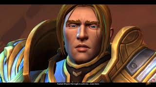 Anduin Holds the Line Cutscene  Shadowlands [upl. by Chasse479]