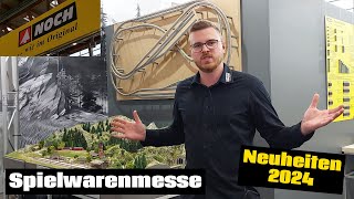 Noch Neuheiten 2024  Neue Figuren Bäume Themensets Modellbahn  Spielwarenmesse [upl. by Ferrand]