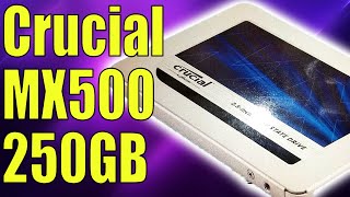 Crucial mx500 unboxing and installation  crucial mx500 250gb ssd [upl. by Sheena]