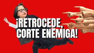 ¡RETROCEDE CORTE ENEMIGA [upl. by Robbyn150]