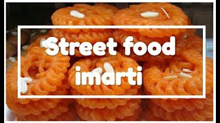 Indian sweet  imarti recipe  imarati  indian street good  street food [upl. by Jo]