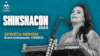 SHIKSHACON 2024 Part II  Speech from Ms Swetha Menon Brand Ambassador cweece education [upl. by Ryter]