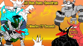 All Bun Buns Speedrun Battle cats [upl. by Mariel787]