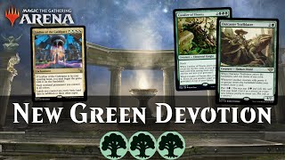 NEW Green Devotion COMBO  Explorer Ranked  MTG Arena [upl. by Trixie873]