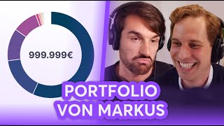 So investiert Markus von Finanzfluss Portfolioanalyse  Finanzfluss Stream Highlights [upl. by Garihc]