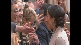 Prince Harry and Meghan Markle visit N Ireland [upl. by Aned]