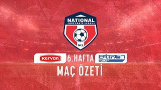 KERVAN GIDA amp BITRON FC 2024 Bahar Sezonu 6 Hafta Maç Özet [upl. by Ezarra187]