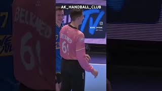 Best goalkeeper save in handball 💫🥅 bestofhandball handball trending handballhighlights sports [upl. by Warchaw855]