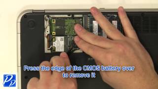 Dell Inspiron 13z 5323 CMOS Battery Replacement Video Tutorial Teardown [upl. by May]