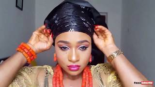 GELE TUTORIAL  HOW TO TIE YOUR OWN GELE EVEN WITH LONG NAILS [upl. by Naimad]