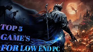 Top 5 Games For Low End PC Open World 2GB RAM No Graphic Card [upl. by Wehrle444]