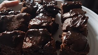 Very affordable Fudgy chocolate brownies Baked in Air Fryer [upl. by Dion649]