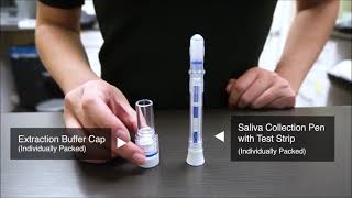 COVID19 Antigen Rapid Saliva Pen [upl. by Amar]