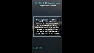 Facts About the B29 Superfortress in WW2 A Legacy of Innovation shorts [upl. by Dinah]