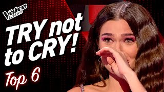 MOST EMOTIONAL performances on The Voice  TOP 6 Part 4 [upl. by Josie]