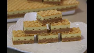 Kinder Bueno oblande  Homemade Wafer Recipe [upl. by Noval643]