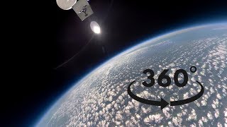 360 VR Hyperlapse launch to space  The world’s first hyperlapse spaceflight in 360° [upl. by Ailyt]