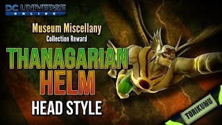 DCUO Thanagarian Helm Style Museum Miscellany Collection Reward [upl. by Abner714]