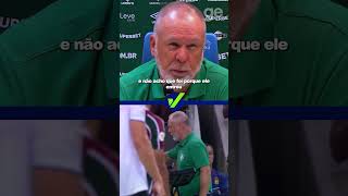 TRETA ENTRE MANO MENEZES E MARCELO ASSUSTA TORCEDORES DO FLUMINENSE 👀😳 marcelo fluminense [upl. by Ennoira]