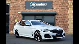 BMW 5 Series 30 530d MHT M Sport Touring Steptronic xDrive Euro 6 ss 5dr  2021 71 Reg [upl. by Aneled]