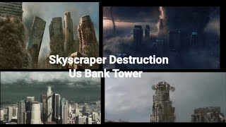 Skyscraper Destruction Us Bank Tower [upl. by Haleak]