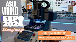 JCID New Product Launch 🚀 Unbroken Golira Glass Testimg  Asia world Expo 2024 Hongkong 🇭🇰 [upl. by Eart]