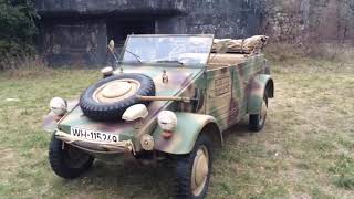 Original Volkswagen Kübelwagen Type 82 1943 WalkAround  Кюбельваген 82  キューベルワーゲンのタイプ82 [upl. by Ferretti]