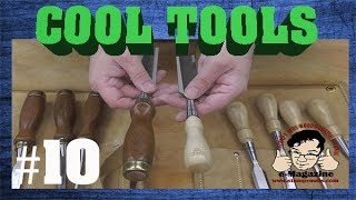 10 Woodworking tools you MUST SEE Great chisels cheap band saw blades sweet screwdrivers [upl. by Kenrick]