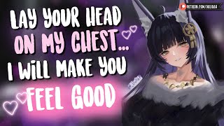 Sheltering in a Wolf Girls Cabin 🐺 Personal Attention  Asmr Triggers  Monster Girl  Pampering [upl. by Annahc]