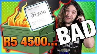 AMD Speedruns Destruction of Goodwill R5 4500 CPU Review [upl. by Adnohsel]