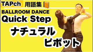 【社交ダンス】ナチュラル・ピボット《クイック》困った時の用語集 [upl. by Edac663]