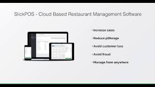 Restaurant Management Software Demo SlickPOS Web version [upl. by Dihsar]