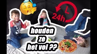 24 UUR OP EEN MATRAS BLIJVEN CHALLENGE  De Bakkertjes 236 [upl. by Timms]