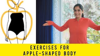 Exercises for Apple Shaped Body shorts by GunjanShouts [upl. by Carlyn570]