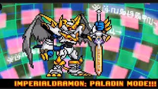 Digital tamers 2  Imperialdramon Paladin mode Evolution grinding holy point using this method [upl. by Burkitt]