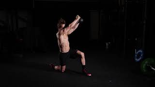 Half Kneeling Kettlebell Chop and Lift [upl. by Derron]