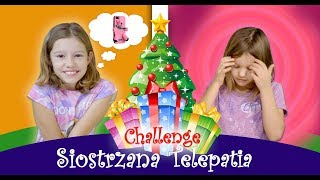 Siostrzana Telepatia Prezenty Świąteczne 🤶🏼🎄CHALLENGE Siostra kontra siostra [upl. by Essie]