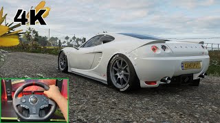 Ascari KZ1R Forza Horizon 4  Steering Wheel  Paddle Shifter Gameplay [upl. by Season771]