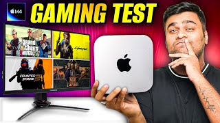 M4 Mac Mini Gaming Detailed How to Play And Complete Gaming Test  Hindi [upl. by Cristiona]