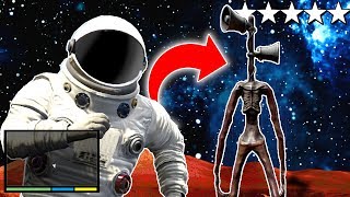 SIREN HEAD INVADES SPACE In GTA  Can We Survive  GTA 5 Mods Funny Gameplay [upl. by Hadleigh]