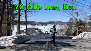 Road to the Providence Marathon Ep 9 20 Mile Long Run [upl. by Adlaremse]