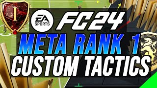 Best META Rank 1 Tactics amp Formations Post Patch  EA FC 24 [upl. by Leanatan172]