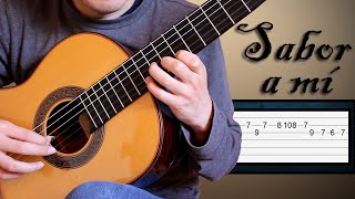 Requinto de quotSabor a míquot  Versión de Los Panchos pero en Guitarra Acústica [upl. by Eelrehpotsirhc863]