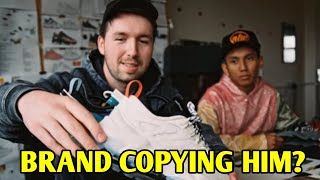 HUGE BRAND Copied YouTuber Shoe Design Reacts  Callux NoTwoWays Shoes  shorts [upl. by Rosella750]