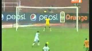 CAN 2012  ZAMBIAGHANA  Penalty raté de Asamoah Gyan [upl. by Konikow]