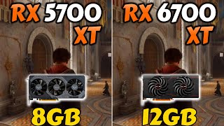 RX 5700 XT vs RX 6700 XT  How Much Performance Improvement [upl. by Wilkey]