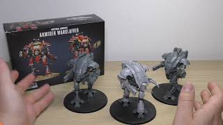 Imperial Knights  Armiger Warglaives  Review HH amp WH40K [upl. by Ahsilla929]