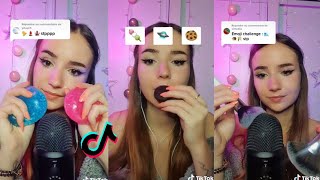 ASMR Emoji Challenge  Best TikTok Compilation 3 [upl. by Adlaremse]