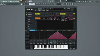 Serum TutorialHow to make Skrillex  Tears Perc FX [upl. by Natam]