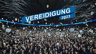 Zentrale Vereidigungsfeier in Köln 2023 [upl. by Aleras]